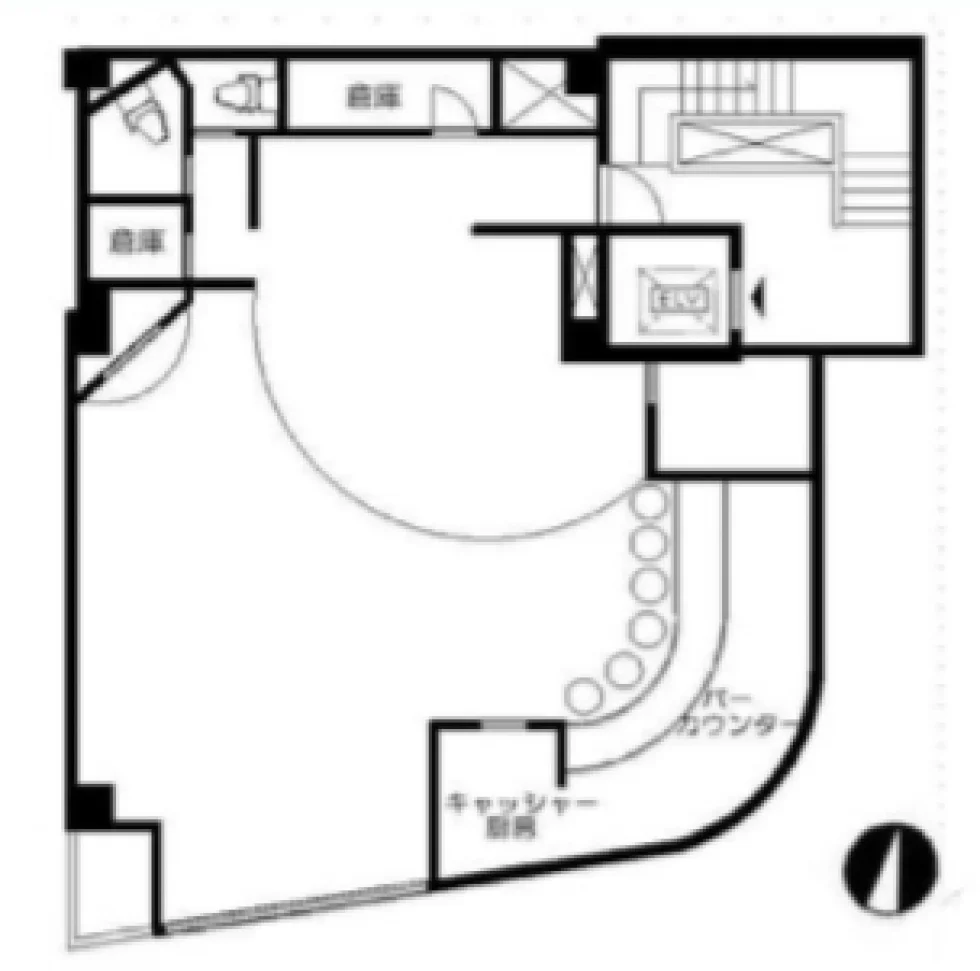 来山ビル(六本木来山ビル) 3 フロア図面 6