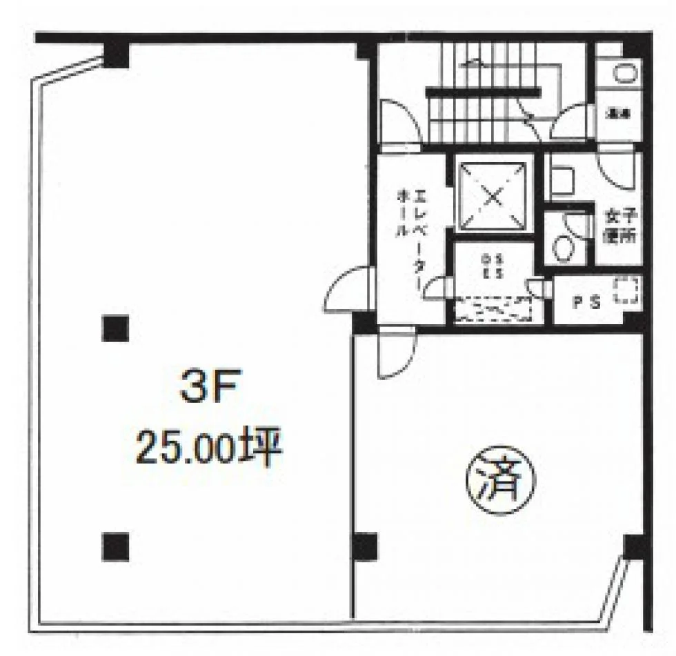 精工ビル 3 フロア図面 9