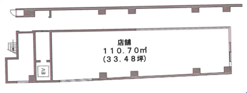 島倉田町ビル 1 フロア図面 9