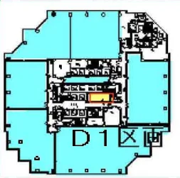 品川イーストワンタワー 13 フロア図面 7
