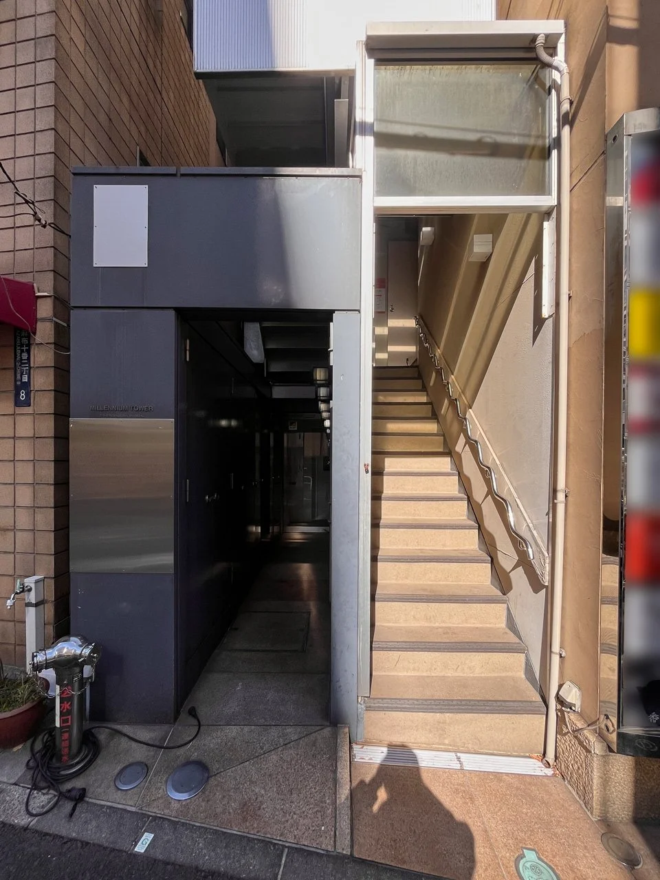 麻布十番ミレニアムタワービル B1 ビルエントランス 5
