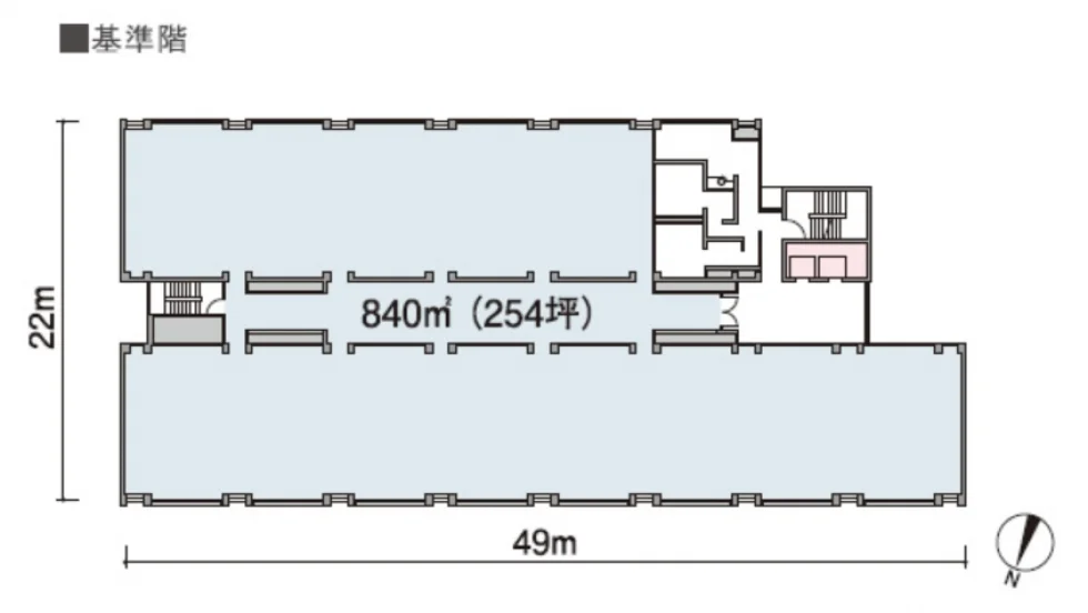 赤坂ビル B1 フロア図面 7