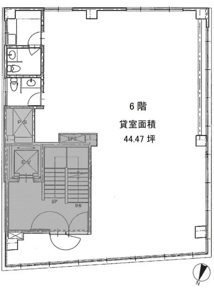 A・B(AB)ビル 6 フロア図面 5