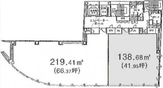 TORANOMON BUILDING(虎ノ門ビル) 9 フロア図面 9