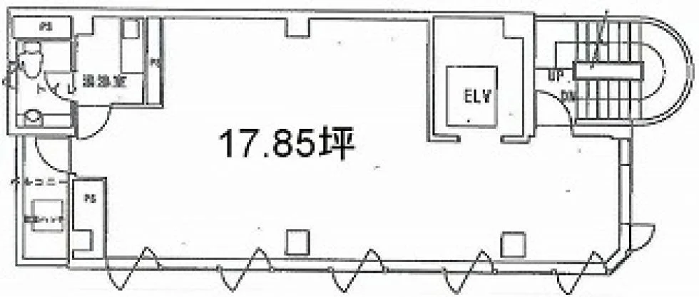 No.1ニイクラビル 7 フロア図面 9