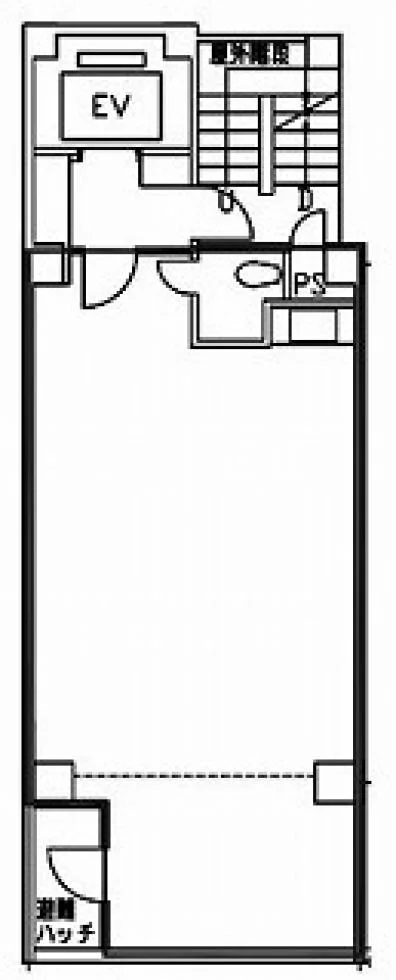 ルート西新橋ビル 5 フロア図面 1
