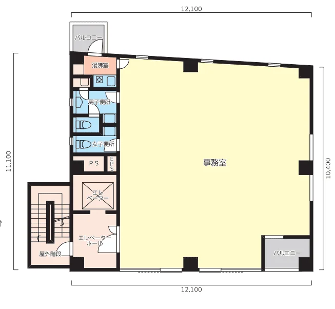 池田ビル 5 フロア図面 11