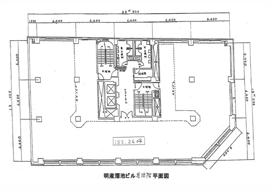 明産溜池ビル 2 フロア図面 7