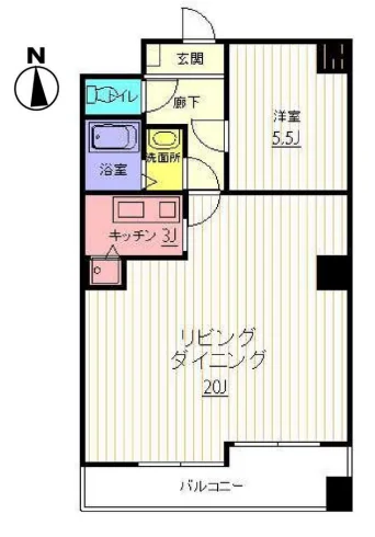 アンバサダー六本木 2 フロア図面 5