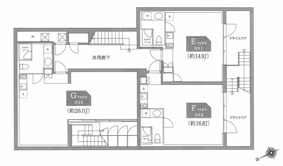 LANAI GRACE KITA AOYAMA(ラナイグレース北青山) B1 フロア図面 12