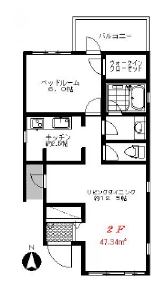 セルヴェ西麻布ビル 2 フロア図面 7