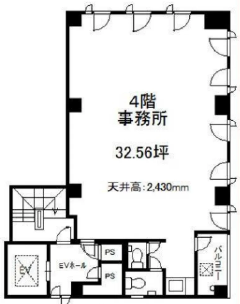 黒田ビル 4 フロア図面 9