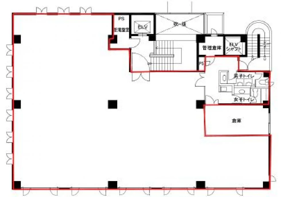 赤坂オルムビル 3 フロア図面 9
