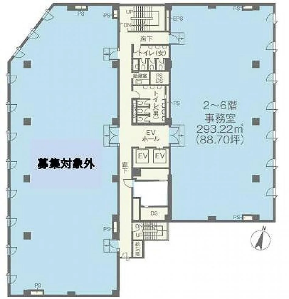 興和白金台ビル 5 フロア図面 9
