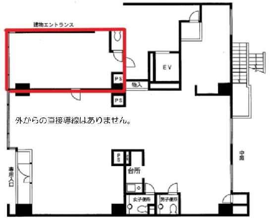 ディアシティ赤坂西館ビル 1 フロア図面 9