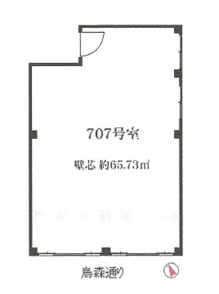 弁護士ビル 森ビル14 7 フロア図面 9