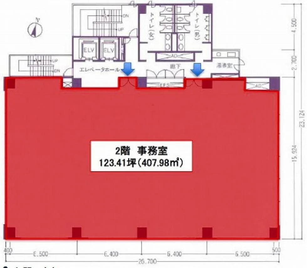大滝ビル 2 フロア図面 9