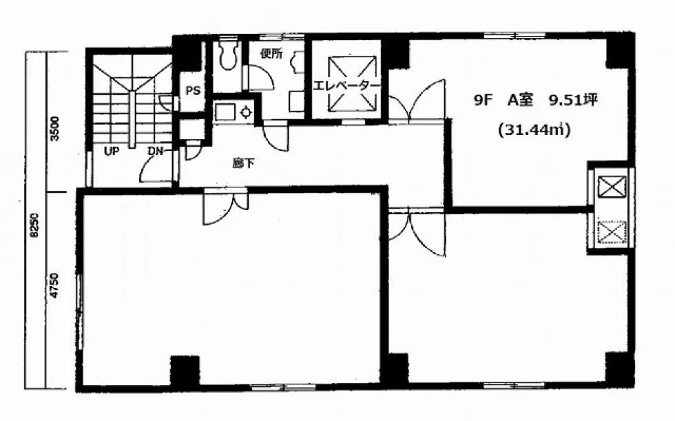 中根ビル 9 フロア図面 9
