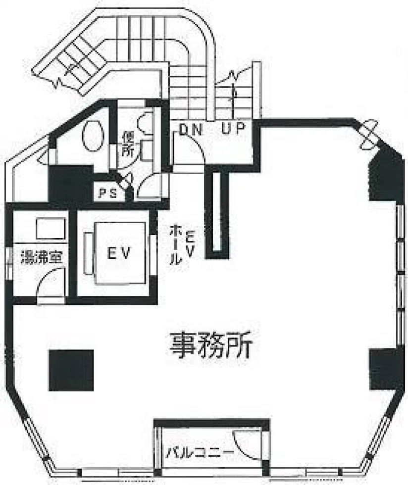 南麻布ビル 7 フロア図面 6