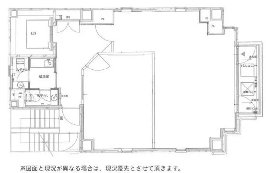 VILLA芝大門 8 フロア図面 3