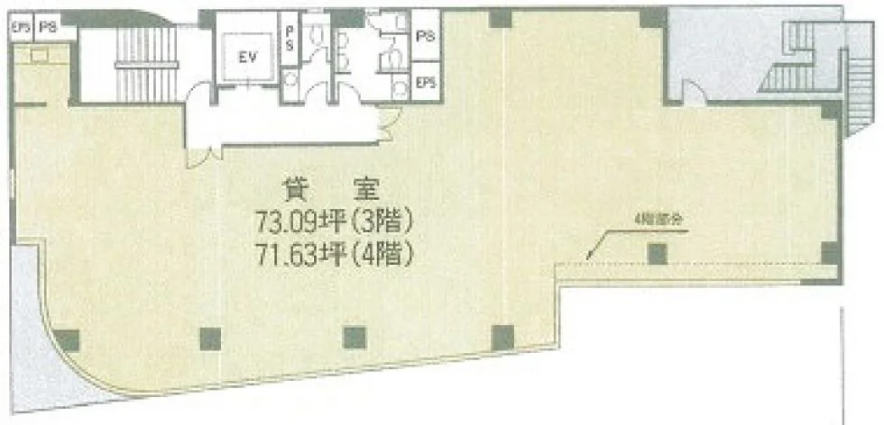 泉赤坂ビル 3 フロア図面 6