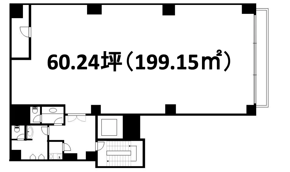 イーグル浜松町ビル 8 フロア図面 5
