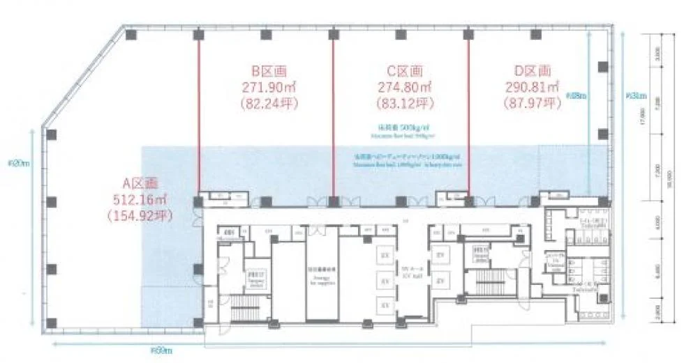 東京虎ノ門グローバルスクエア 13 フロア図面 9