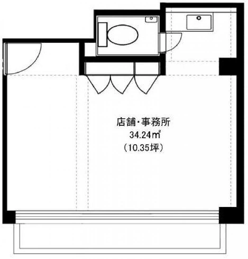 福吉町アネックスビル 3 フロア図面 5