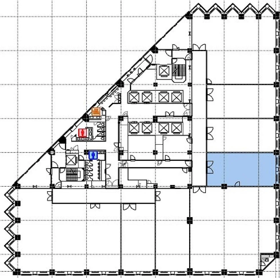 城山トラストタワー 31 フロア図面 9