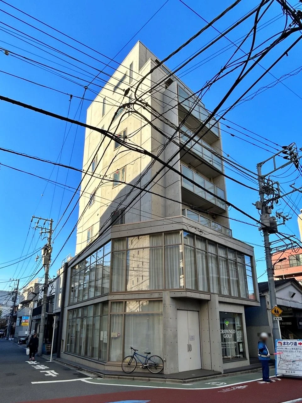 COMS SHIROKANEビル B1・1階メゾネット 外観 1