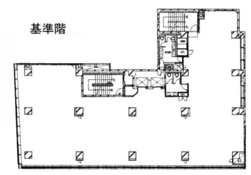 虎ノ門1丁目MGビル 9 フロア図面 8