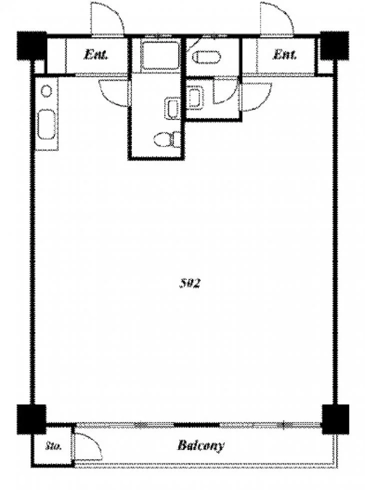 六本木小山ビル 5 フロア図面 9