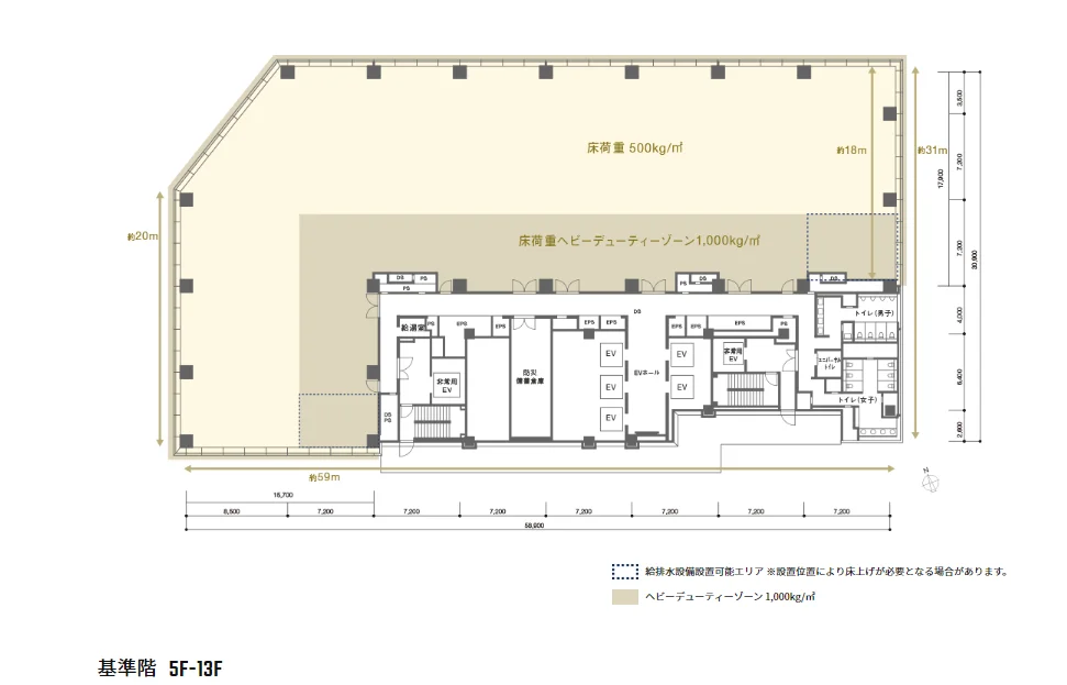 東京虎ノ門グローバルスクエア 17 フロア図面 9