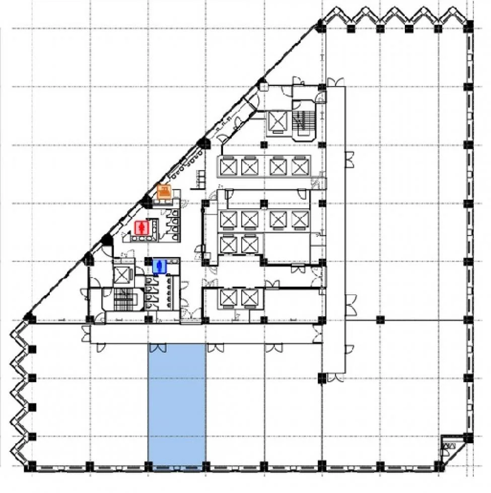 城山トラストタワー 17 フロア図面 10