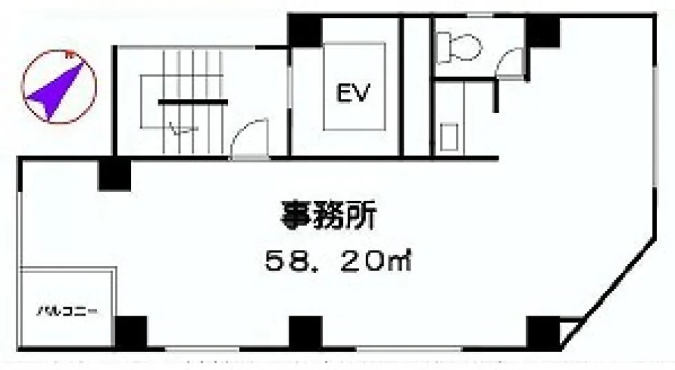 富岳ビル 5 フロア図面 11