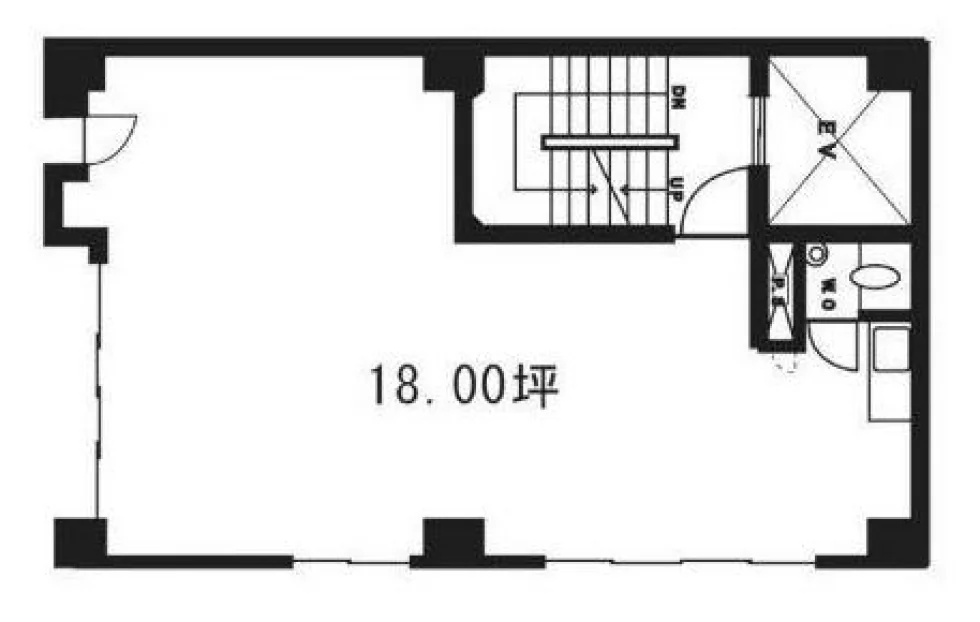 第1小田ビル 6 フロア図面 6