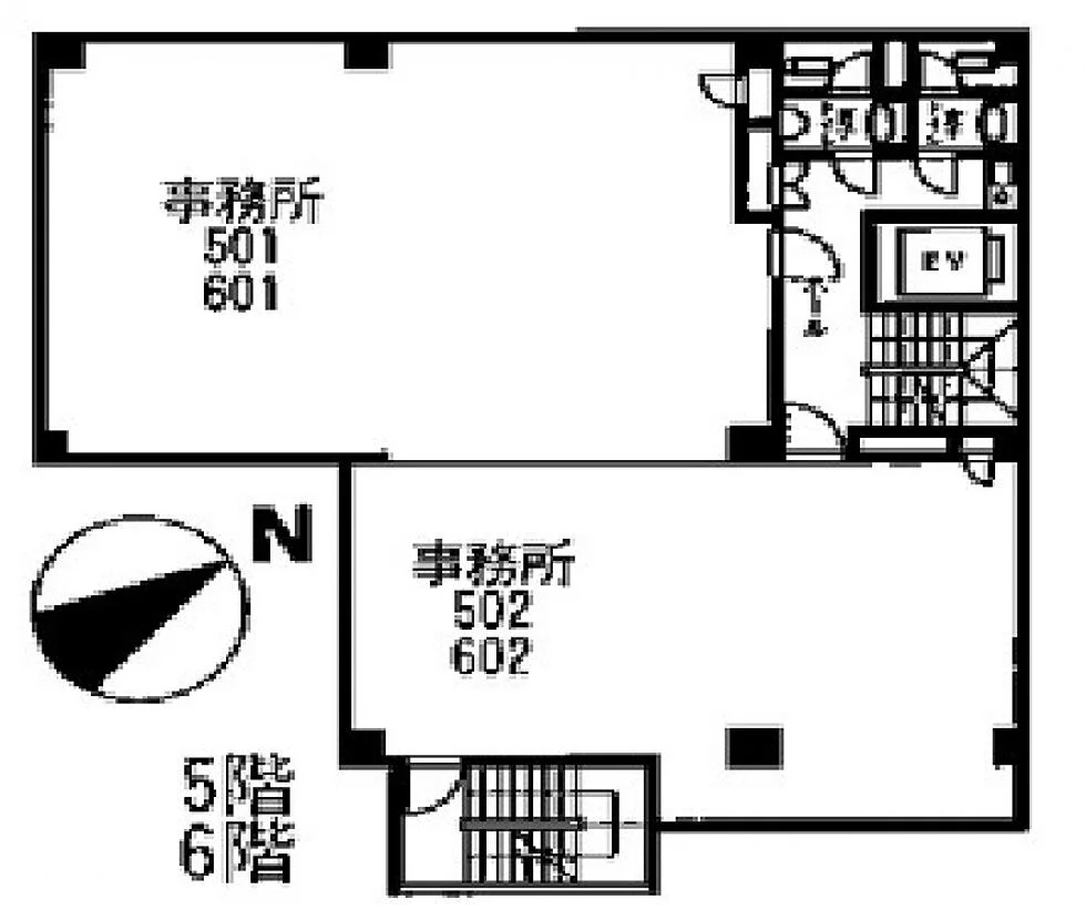 タチバナビル 5 フロア図面 5