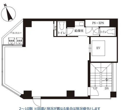 VORT新橋2丁目(VORT新橋二丁目) 10 フロア図面 2