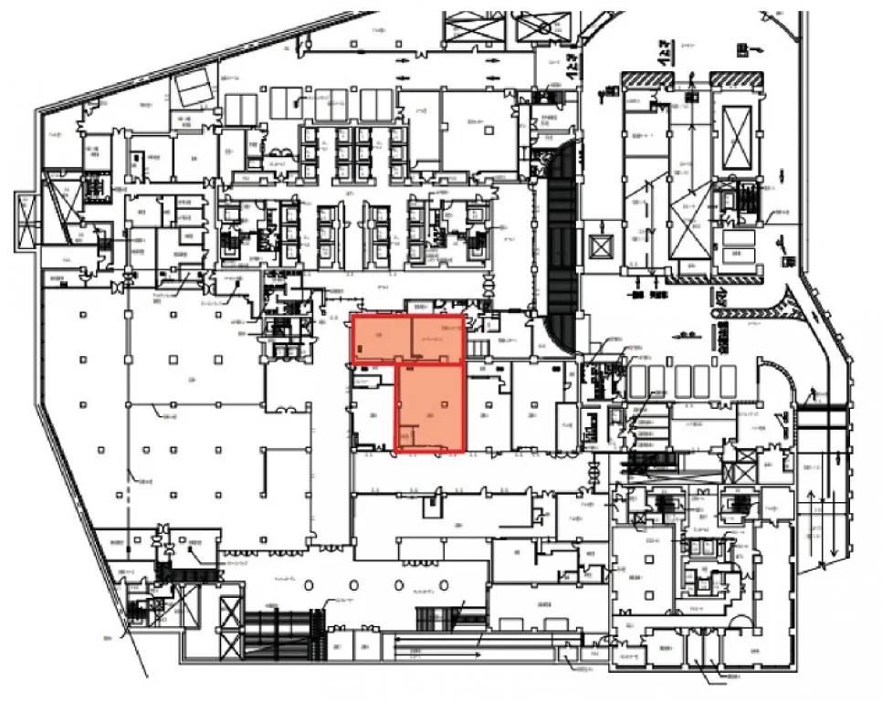 グランパークタワービル B1 フロア図面 5