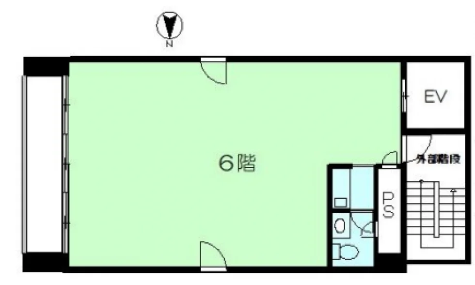 第1浜松町ビル 6 フロア図面 5