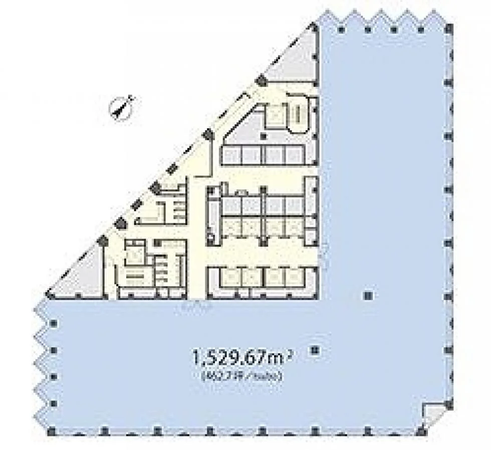 城山トラストタワー 6 フロア図面 9