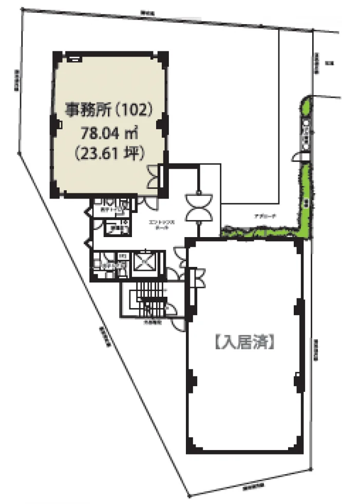 青山野末ビル 1 フロア図面 9