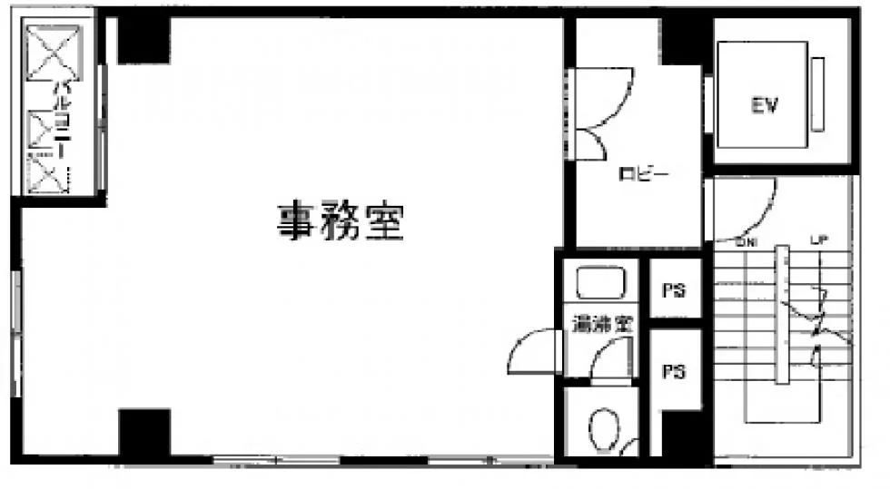 新橋柳屋ビル 5 フロア図面 5