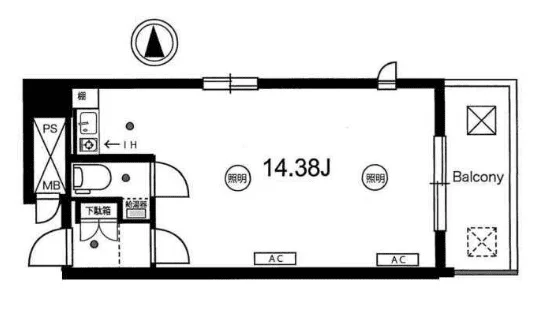 コンフォート麻布 3 フロア図面 9