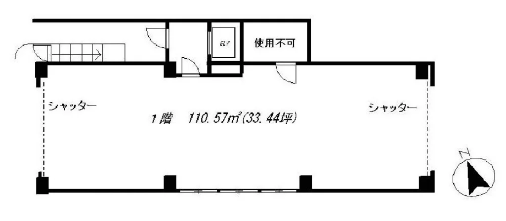 コトヒラビルディング 1 フロア図面 9