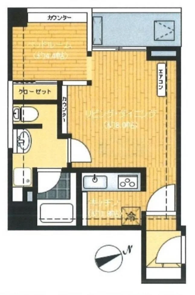 ビュロー新橋ビル 6 フロア図面 9
