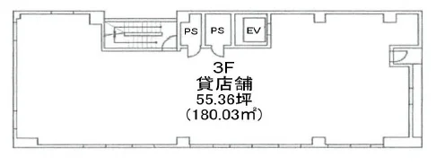 赤坂見附駅前ビル 3 フロア図面 5
