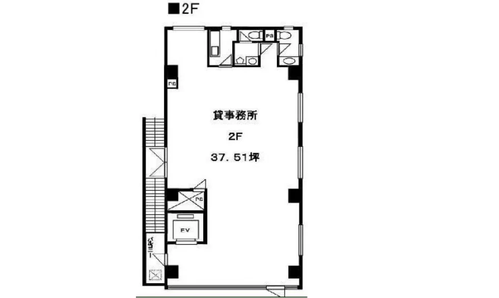 赤坂FSビル 2 フロア図面 6