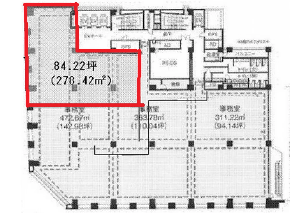 NBF虎ノ門ビル 6 フロア図面 11