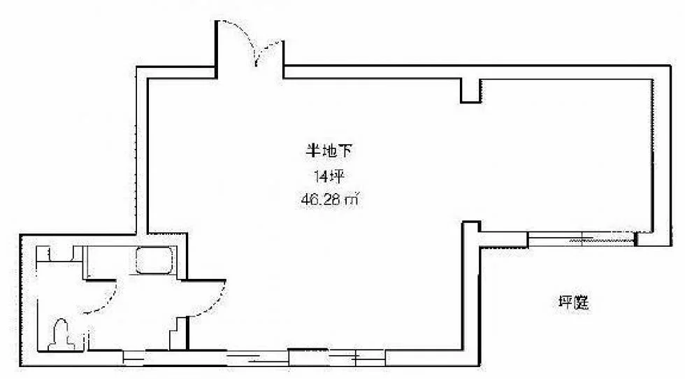 六本木ベルハウス 1 フロア図面 9